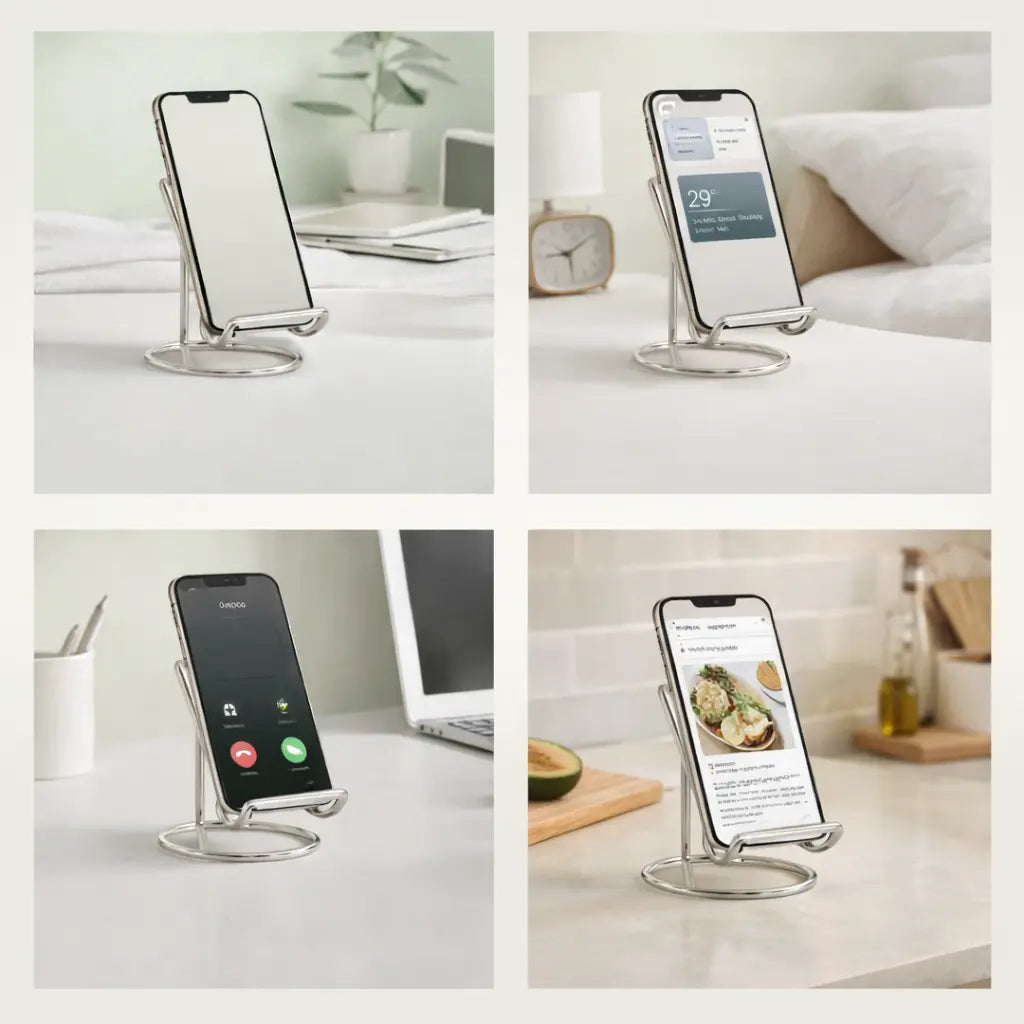 Le support téléphone bureau idéal pour le télétravail et la maison