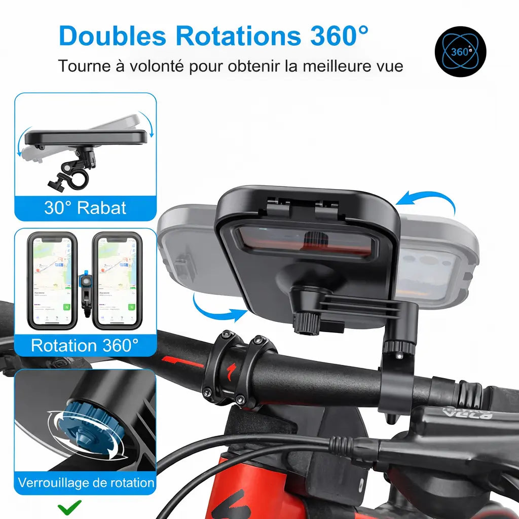 Support Téléphone Vélo