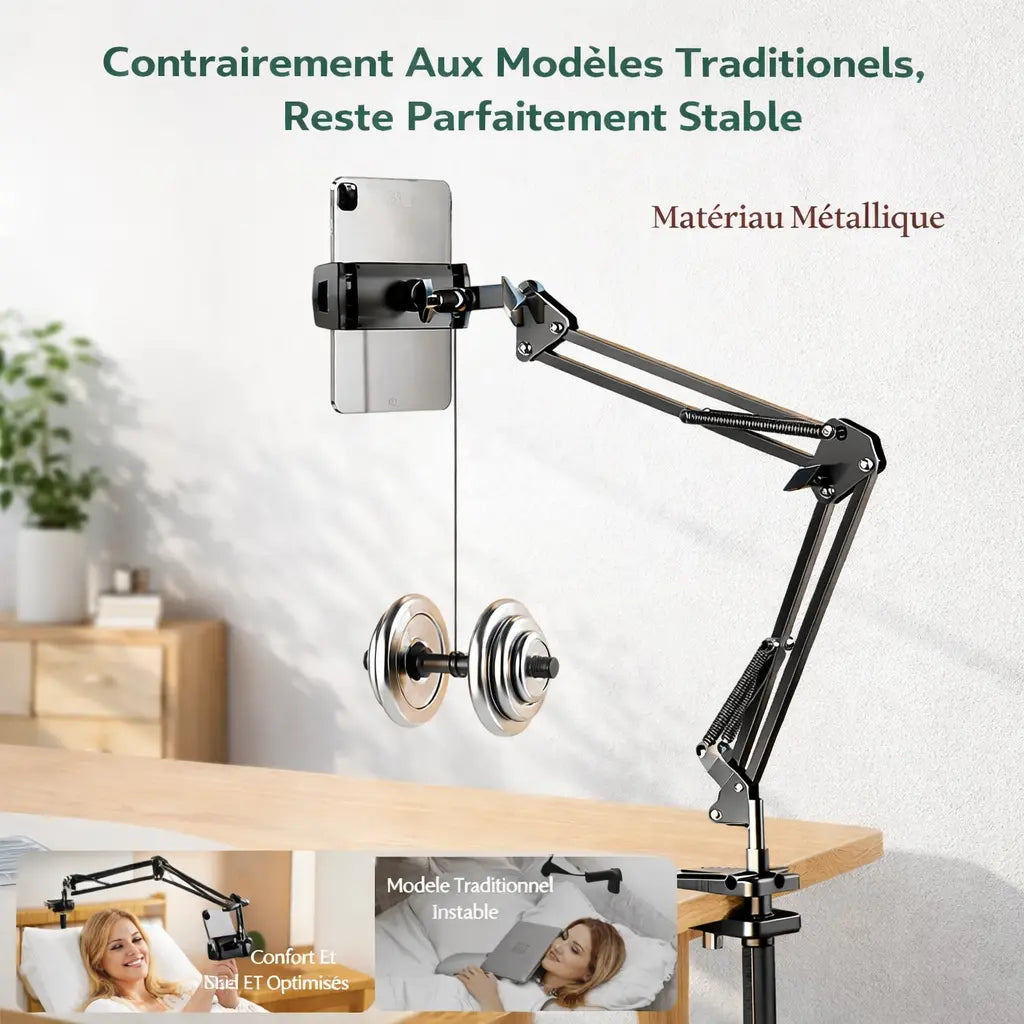 Support Téléphone Lit