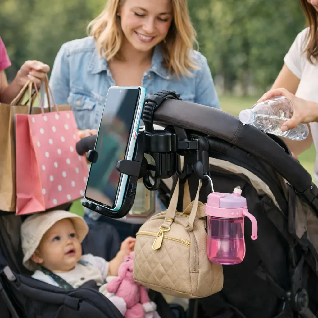 Support Téléphone Poussette